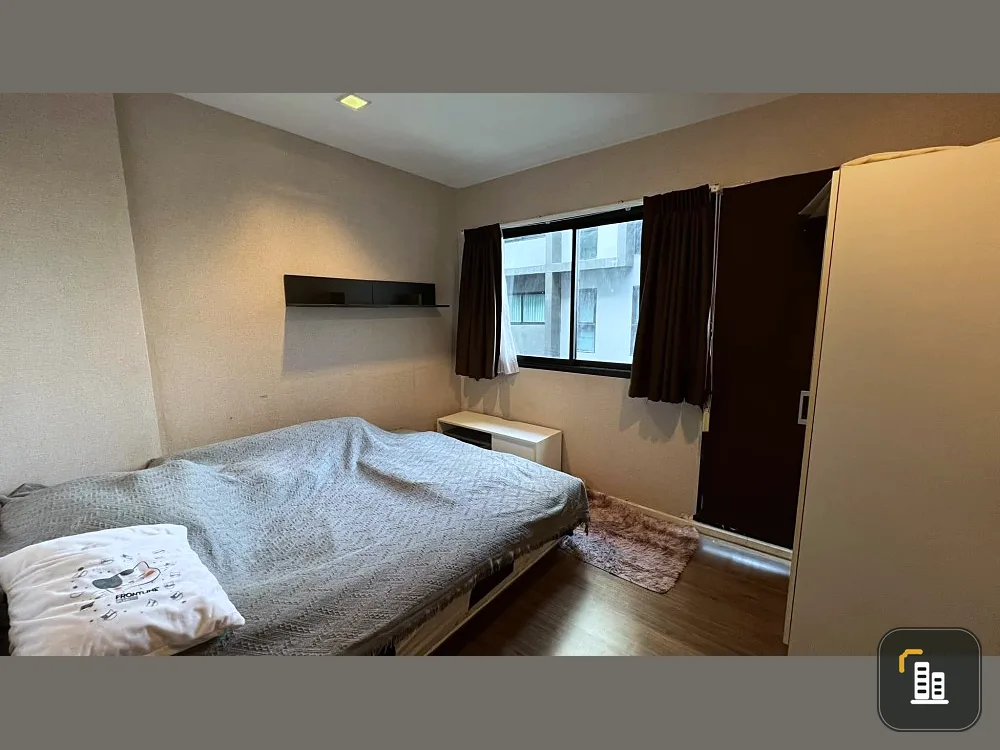 For sale or rent B Republic Sukhumvit 101/1, separated room. Complete set of furniture Reserve now.