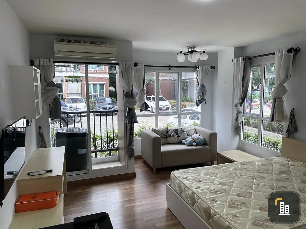 Miami Bang Pu for sale, 1st floor, fully furnished, ready to move in immediately. If you are interested in becoming an owner, reserve now.