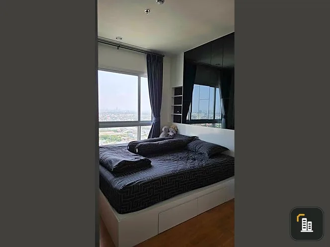 Condo for sale, The President Sukhumvit-Samut Prakan, city view, New Year's fireworks, very beautiful, near BTS Phraeksa.