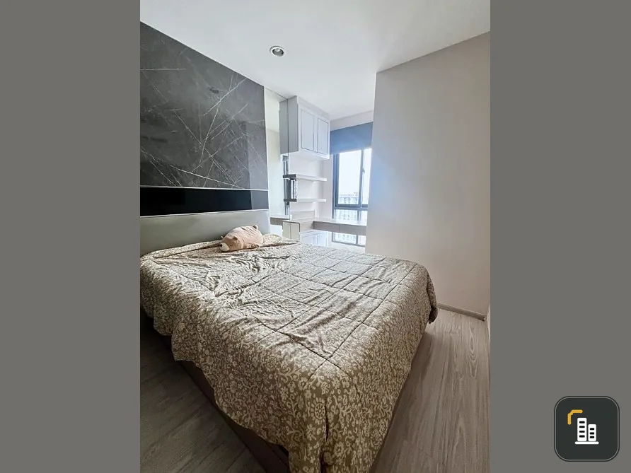 For sale: IDEO Mobi Wongsawang Interchange, 17th floor, great city view, Buit-In in the whole room, if you don't reserve, you'll really miss out.
