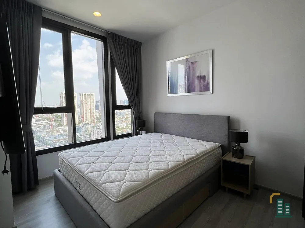 For rent!! Condo XT Ekkamai, 21st floor, beautiful room, complete amenities, ready to move in, don't miss it!!