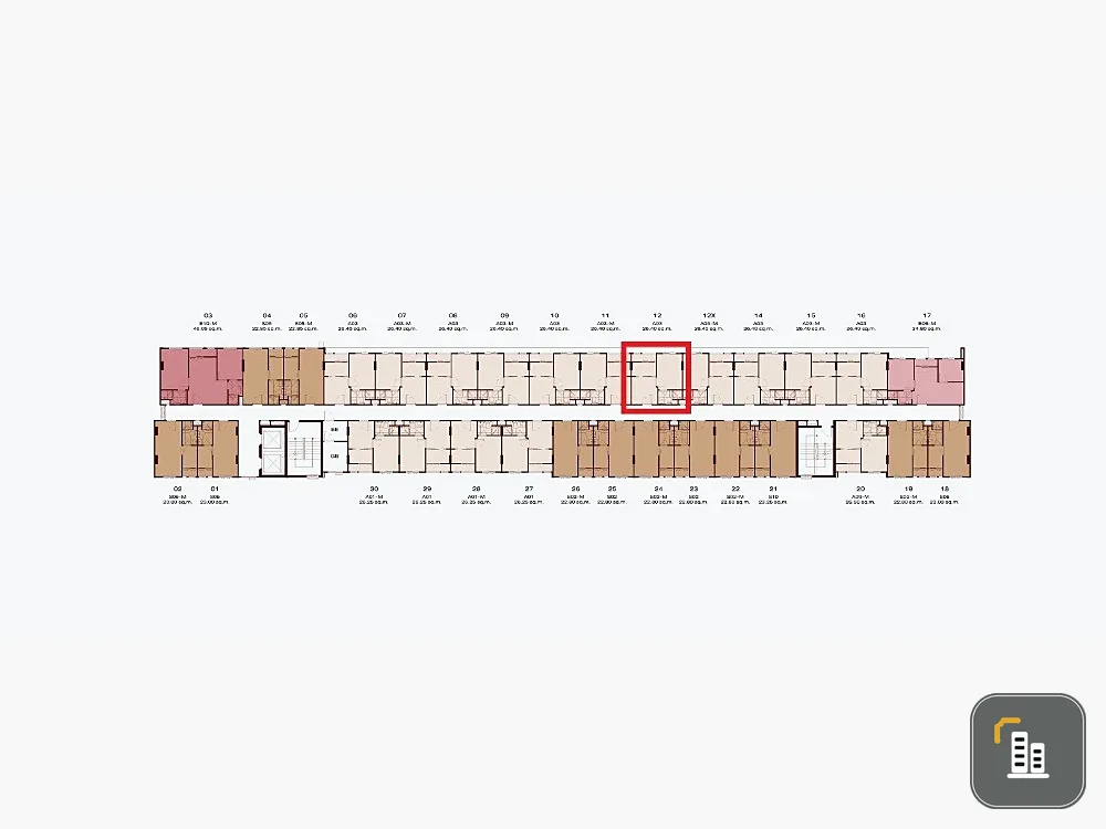 Down payment for sale, New Core Khu Khot Station, 4th floor, position 12, pool view, good room, nice project. Not booking is a big mistake.