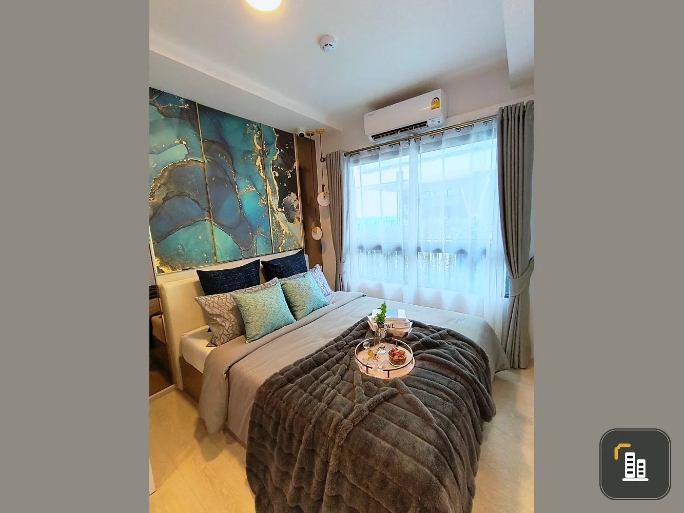 Down payment for sale, Grene Don Mueang-Songprapa, beautiful room, well decorated, great Buit-In, hurry up and reserve, guaranteed you won't regret it
