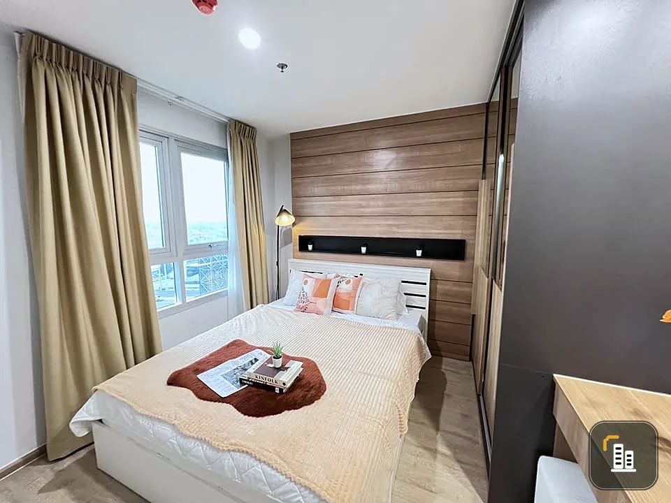 For rent, Rich Park @ Chao Phraya, 9th floor, beautiful room, fully decorated, ready to move in, just bring your bags, don't miss it.