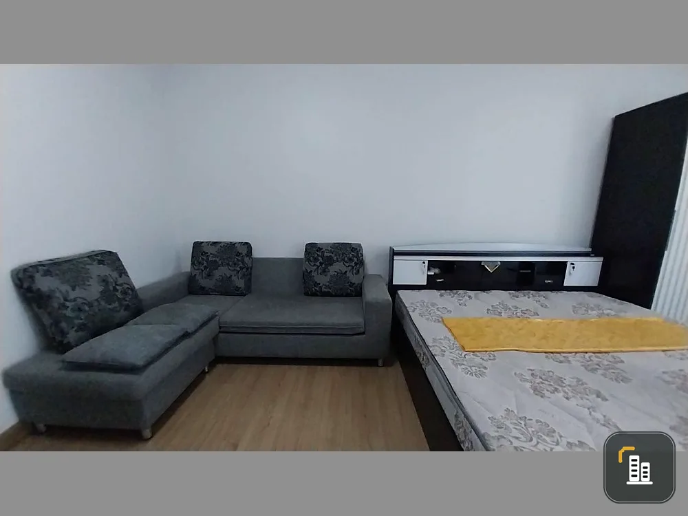 For rent, Supalai City Resort, Phra Nang Klao Station-Chao Phraya, studio room, 19th floor, high view, good price, don't wait.