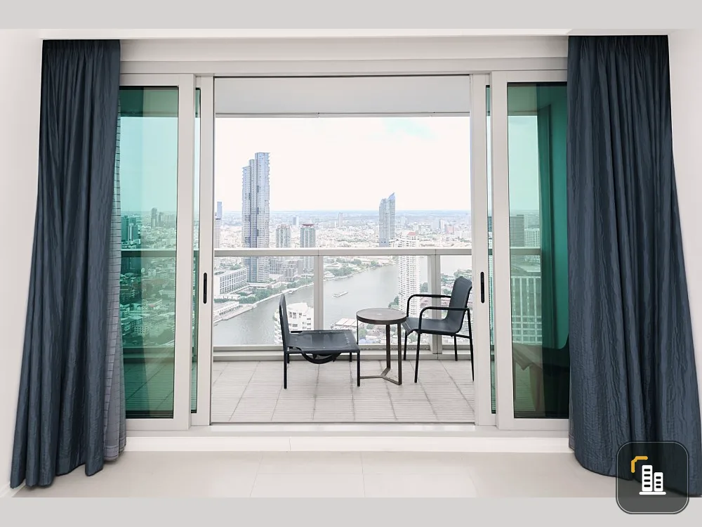 Urgent sale!! The River Condo, very beautiful view, empty room, wide space, comfortable to live in, room decoration style, don't miss it!!