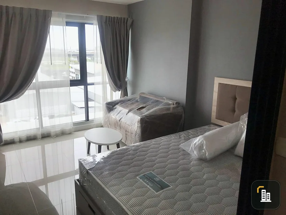 For sale, for rent, Casa France, ABAC Bangna, room ready to move in Full facilities, book now, don't miss out.