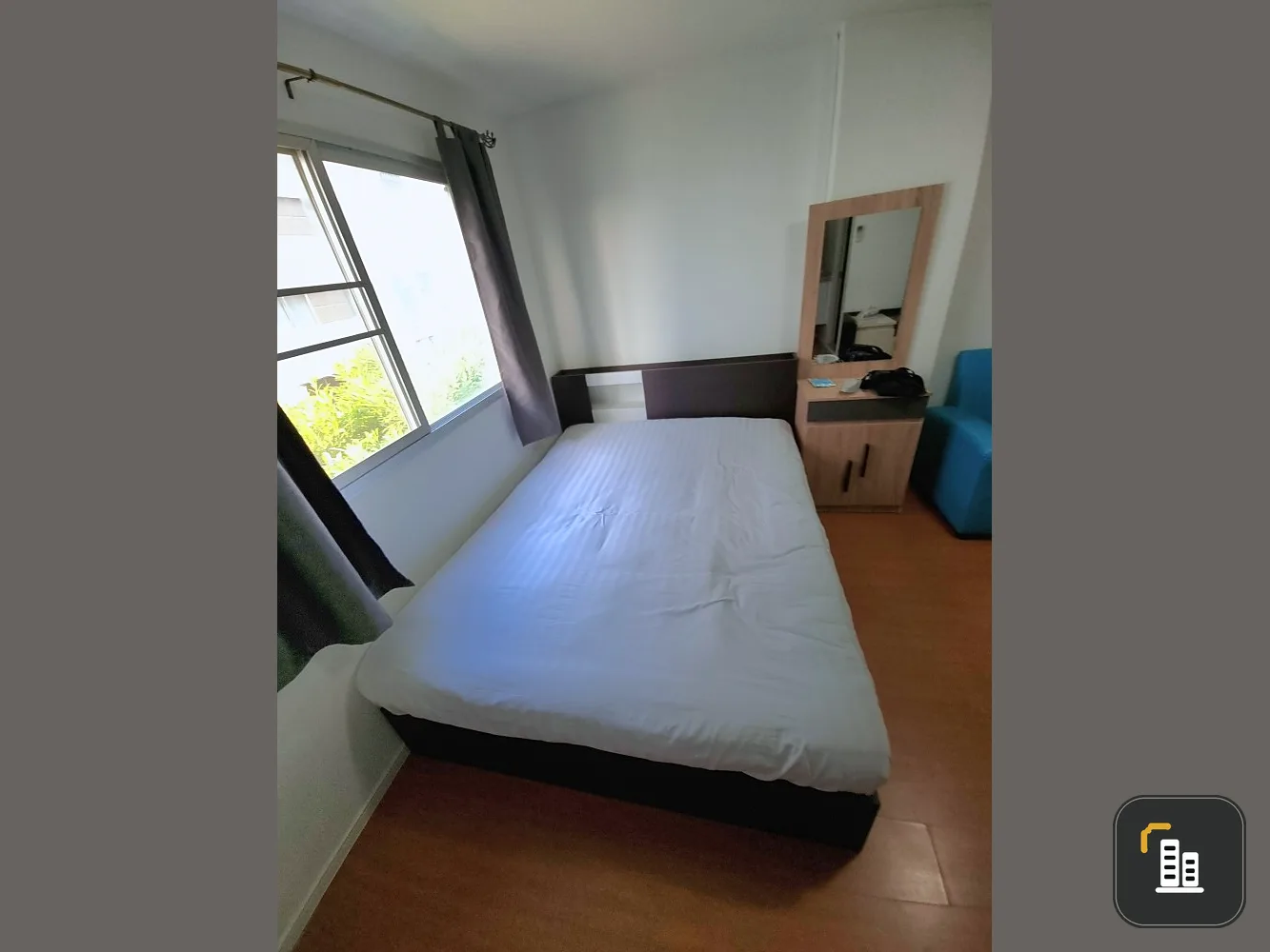 For sale: Lumpini Township, Rangsit, Khlong 1, 3rd floor, with furniture and electrical appliances. Book now, urgent.