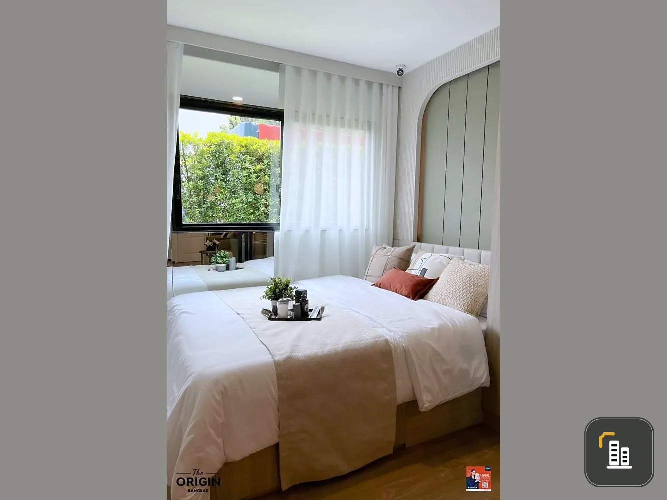 Selling down payment The Origin Bang Khae, Building F, 4th floor, next to the south corner room, good project, nice to live in. Interested in owning i
