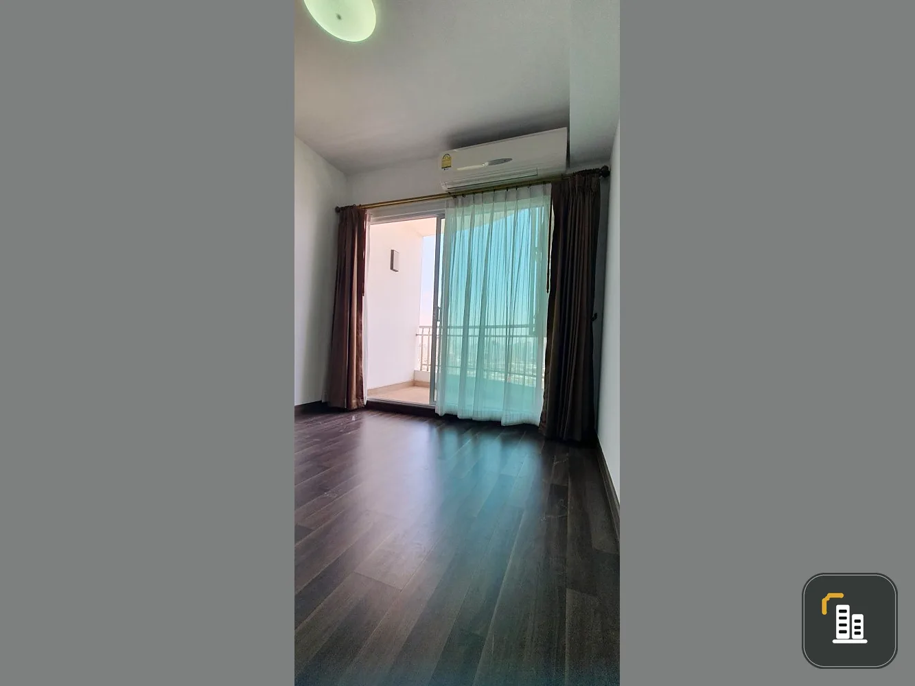 Condo for sale, Supalai River Resort, empty room, beautiful view, not blocked, friendly price, reserve now.