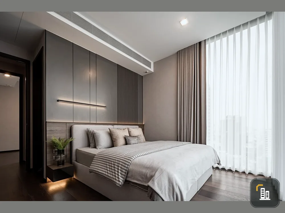 For rent LAVIQ Sukhumvit 57, high floor, city view, luxuriously decorated room. 5-star amenities. Book now.