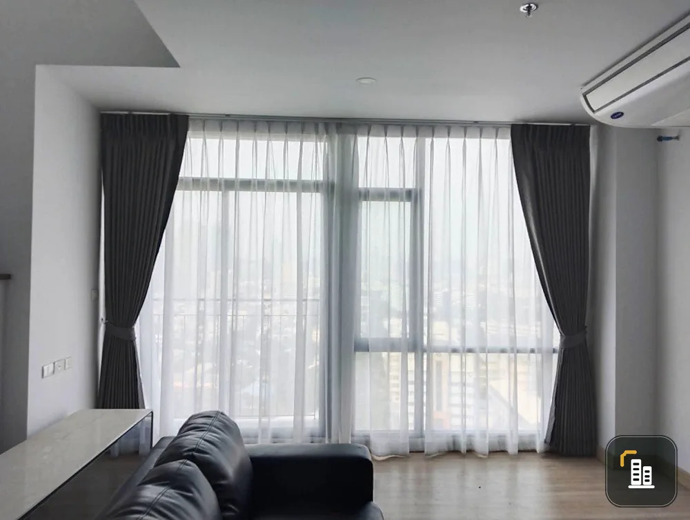 Condo for rent Bangkok Horizon Sathorn-Narathiwat Spacious room Great usable space Hurry and make a reservation.