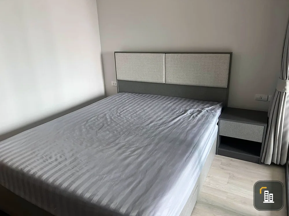 For rent, Ideo Ratchada-Sutthisan, 9th floor, comes with complete decorations. Book now, don't miss it, hurry.