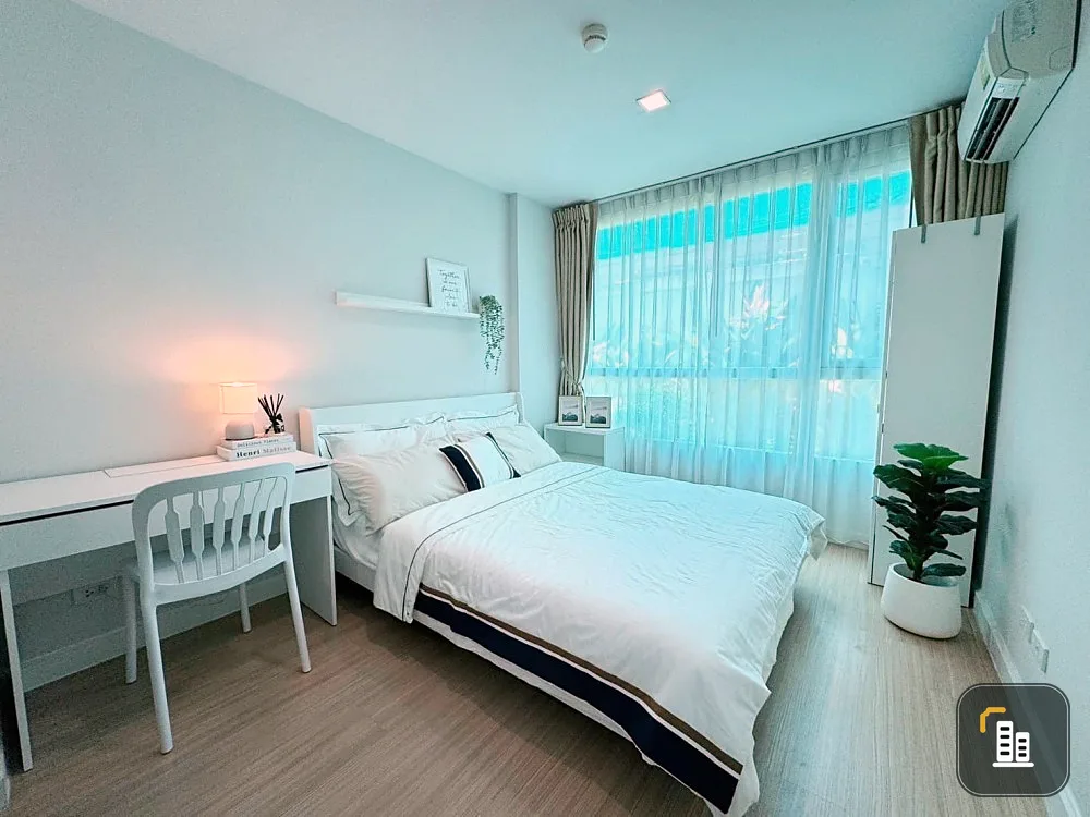 Let Mayfair Place Sukhumvit 64 be a nice room, decorated in white tones, clean, just bring your suitcase.