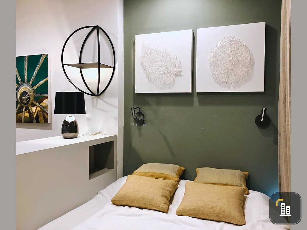 Condo for rent, Ideo Mobi Asoke, city view, very beautiful, decorated in Modern Luxury style.