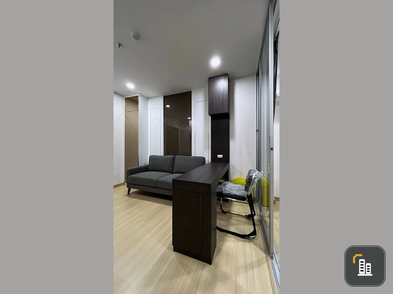 For sale: Supalai Veranda, Phasi Charoen Station, Building B, 16th floor, fully furnished, Buit-In, can't reserve.