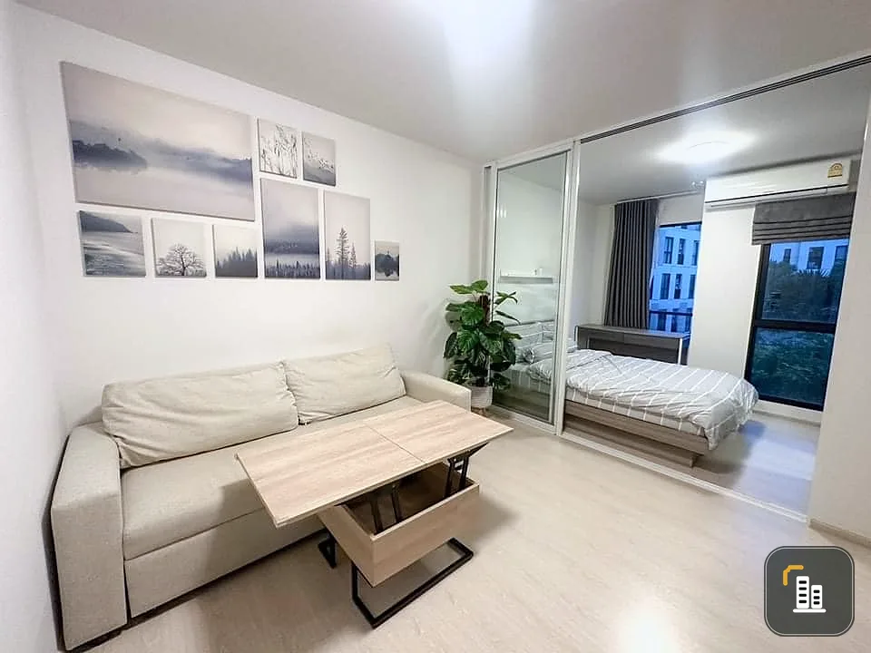 Urgent sale, Condo UNiO Sukhumvit 72, separated room, 4th floor, garden view and swimming pool, buy now.