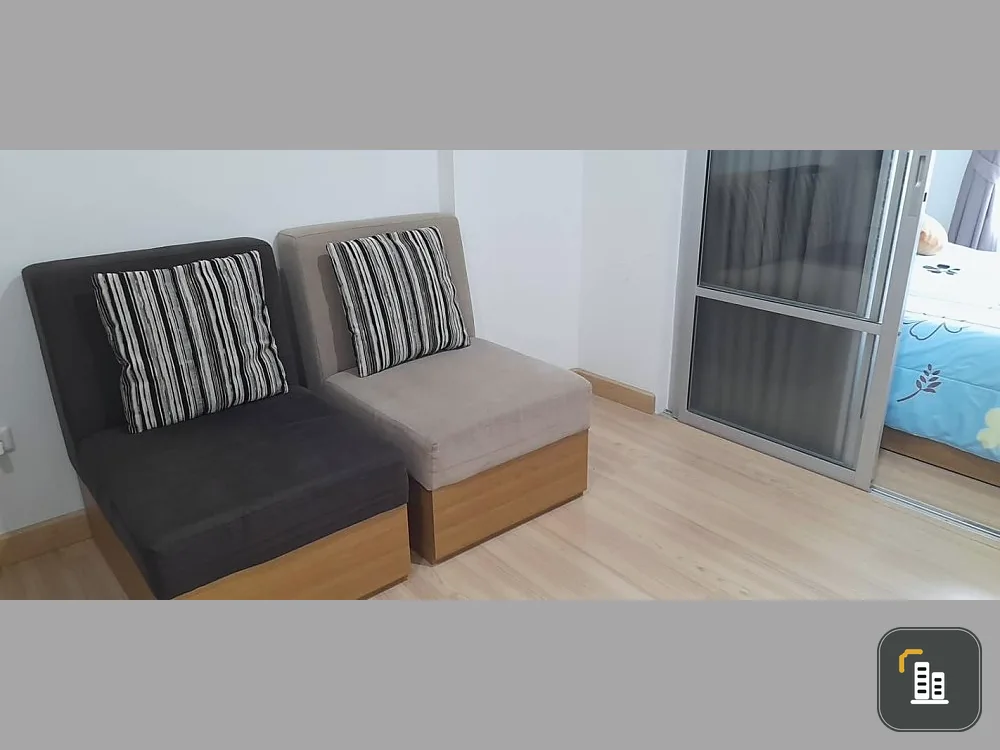 Condo for sale, The Niche ID Rama 2, corner room, very private. divided into proportions If you don't reserve, you'll miss a lot.