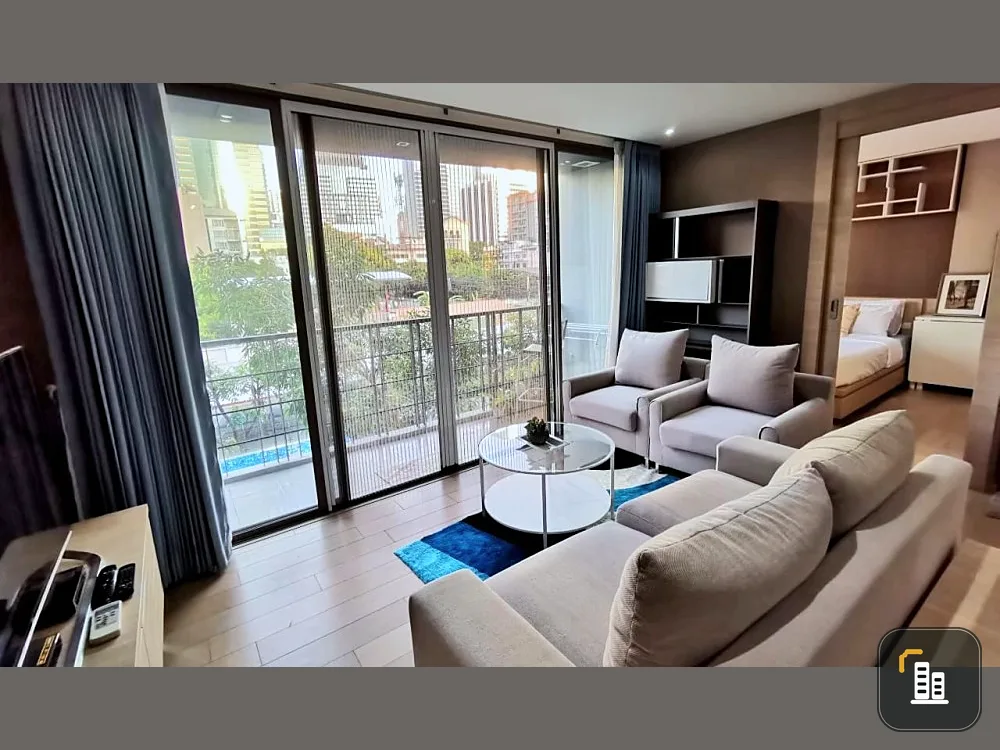 For rent, Klass Condo Silom, looks good and has modern style. The mattress is very comfortable. Book now, guaranteed you won't regret it.