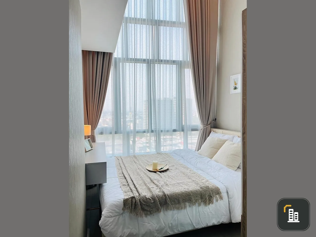 Condo for rent, Metro Sky Prachachuen, decorated room, ready to move in. Fully furnished Ready to drag your luggage into the room.
