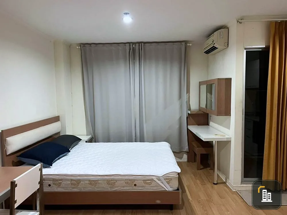 For sale Lumpini Ville Ramintra - Laksi, 14th floor, complete with furniture and electrical appliances. Book now, urgent.