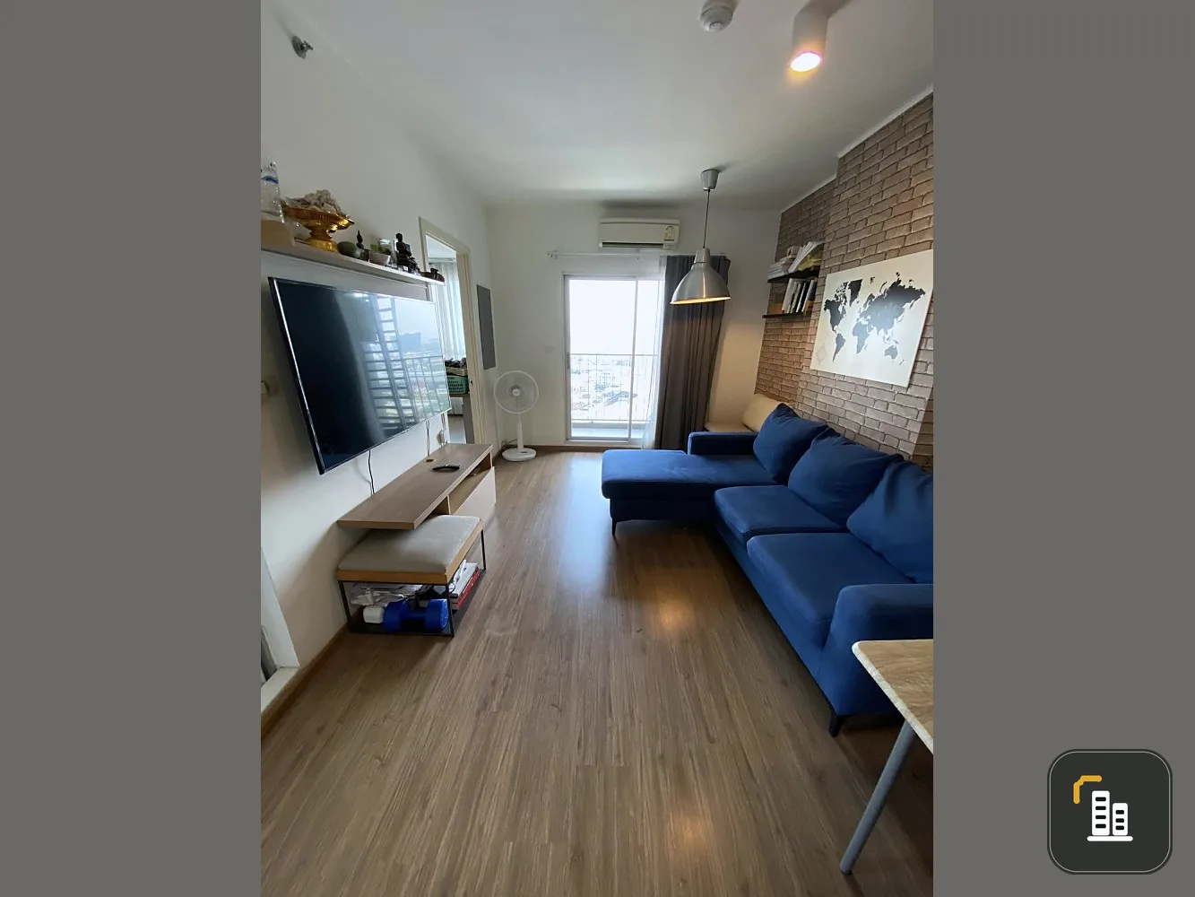 Condo for sale, U Delight at Bang Son Station, 1 bedroom, 1 bathroom, high view, fully furnished, very good price, book now.