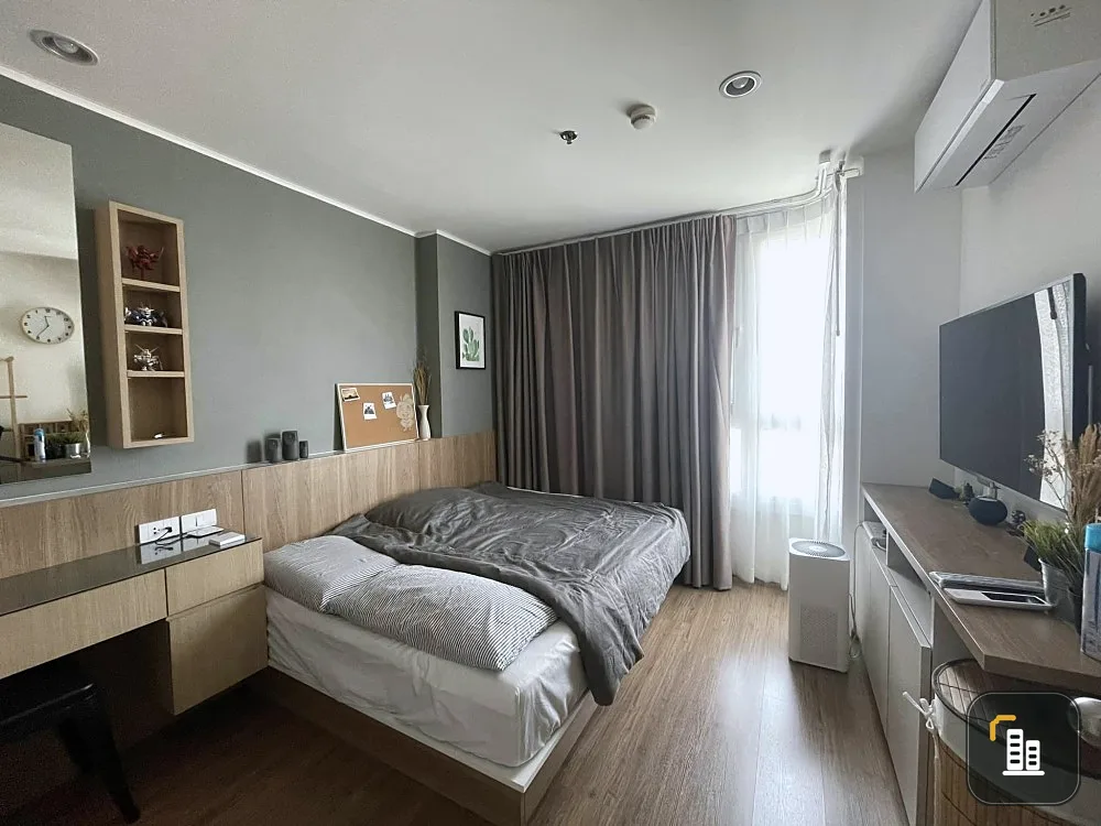 U Delight @ Talat Phlu for sale, separated rooms with good built-ins. Don't delay, hurry to own it now.