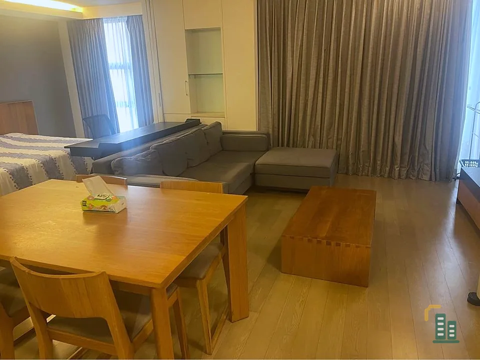 For rent, Mode Sukhumvit 61, bright, spacious, open, airy, comfortable room. Don't miss out, book now.