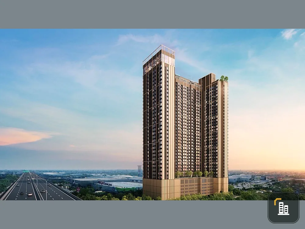 For sale: A space Mega 2, 16th floor, studio room, high view, you can't miss it, book now.