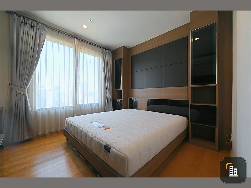 Condo for rent, Villa Asoke, spacious room, high view, beautifully decorated, fully furnished. Ready to move in