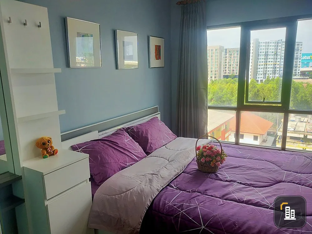 Condo for rent, Regent Home 18 Chaengwattana-Lak Si, east side, beautiful clear view, morning sun.