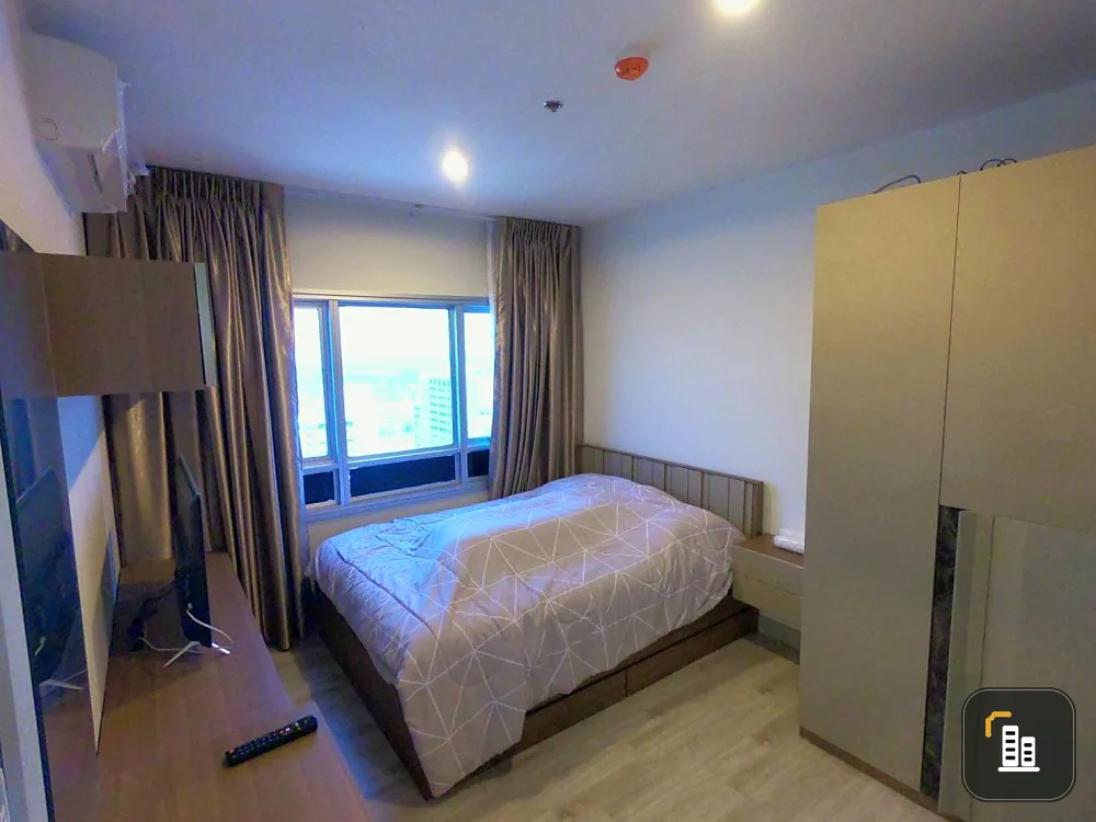 Condo Manor Sanambinnam for sale, 21st floor, fully furnished + electrical appliances, ready to move in, Chao Phraya River view, book now.