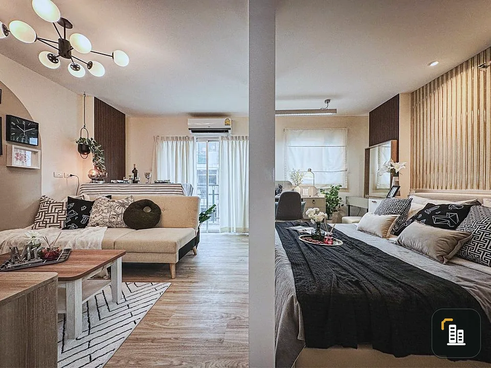 For sale: The Escape Condominium, Sukhumvit 101/1, 7th floor, pool view, beautifully decorated room, nice to live in. If you don't reserve, you will r