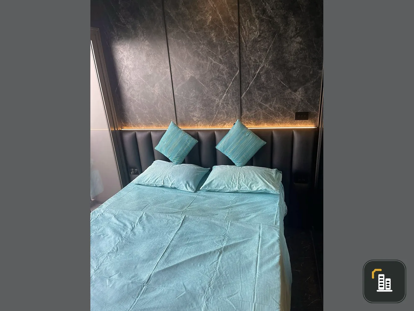 For sale Politan aqua, 26th floor, river view, decorated in dark luxury egyptian style, buy now.