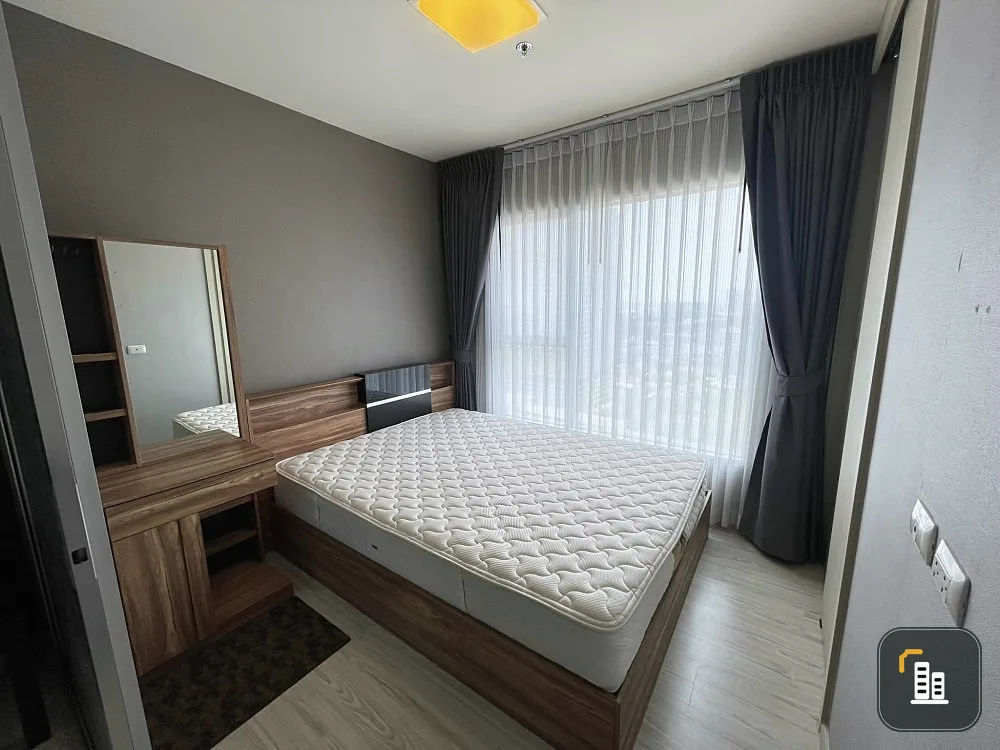 Condo for sale or rent, Aspire Rattanathibet 2, separated rooms. The zones are divided well. Hurry and reserve now.