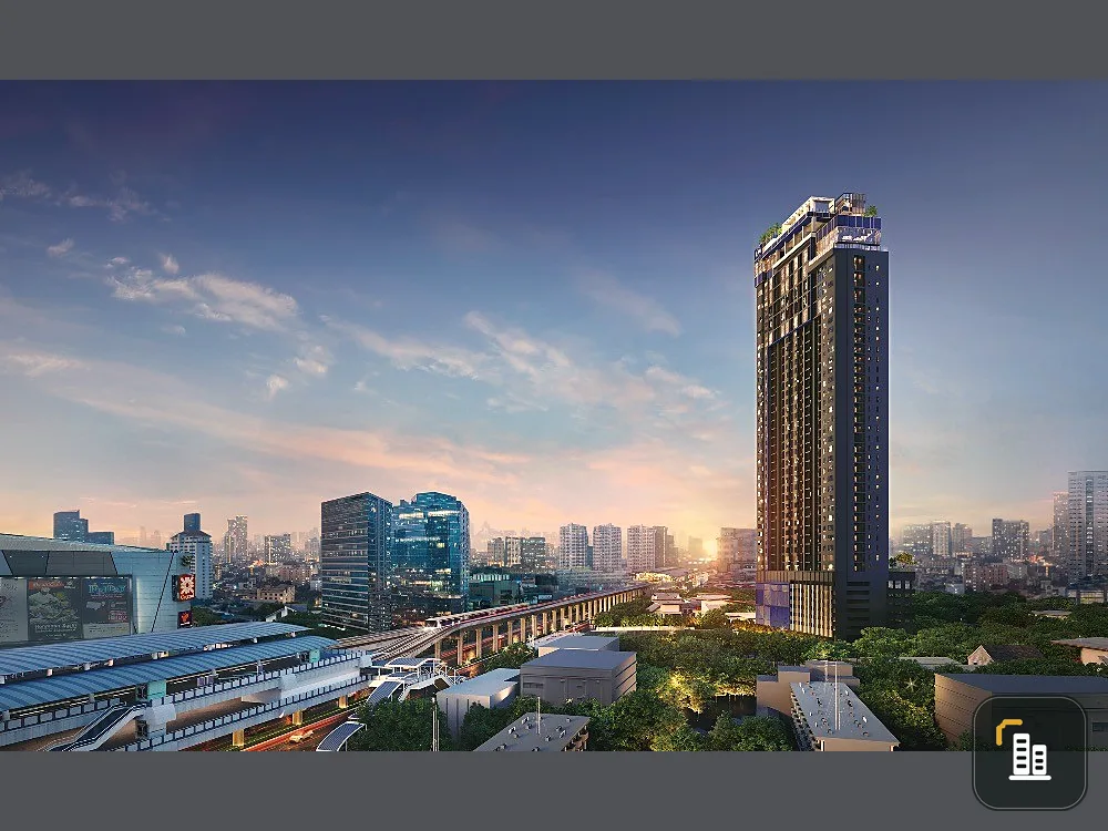 Selling down payment on Condo Life Phahon-Lat Phrao, high floor, good view, great price. Hurry and reserve it today.