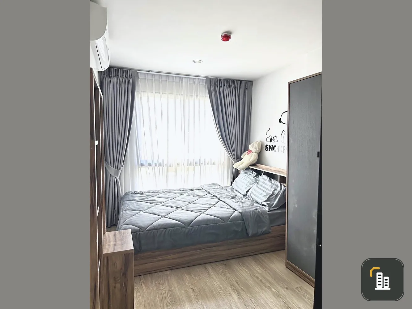 For rent/sale: Hi Sukhumvit 93. Room divided into very good proportions. Comes with complete furniture, low price, easy on the wallet, don't miss it.