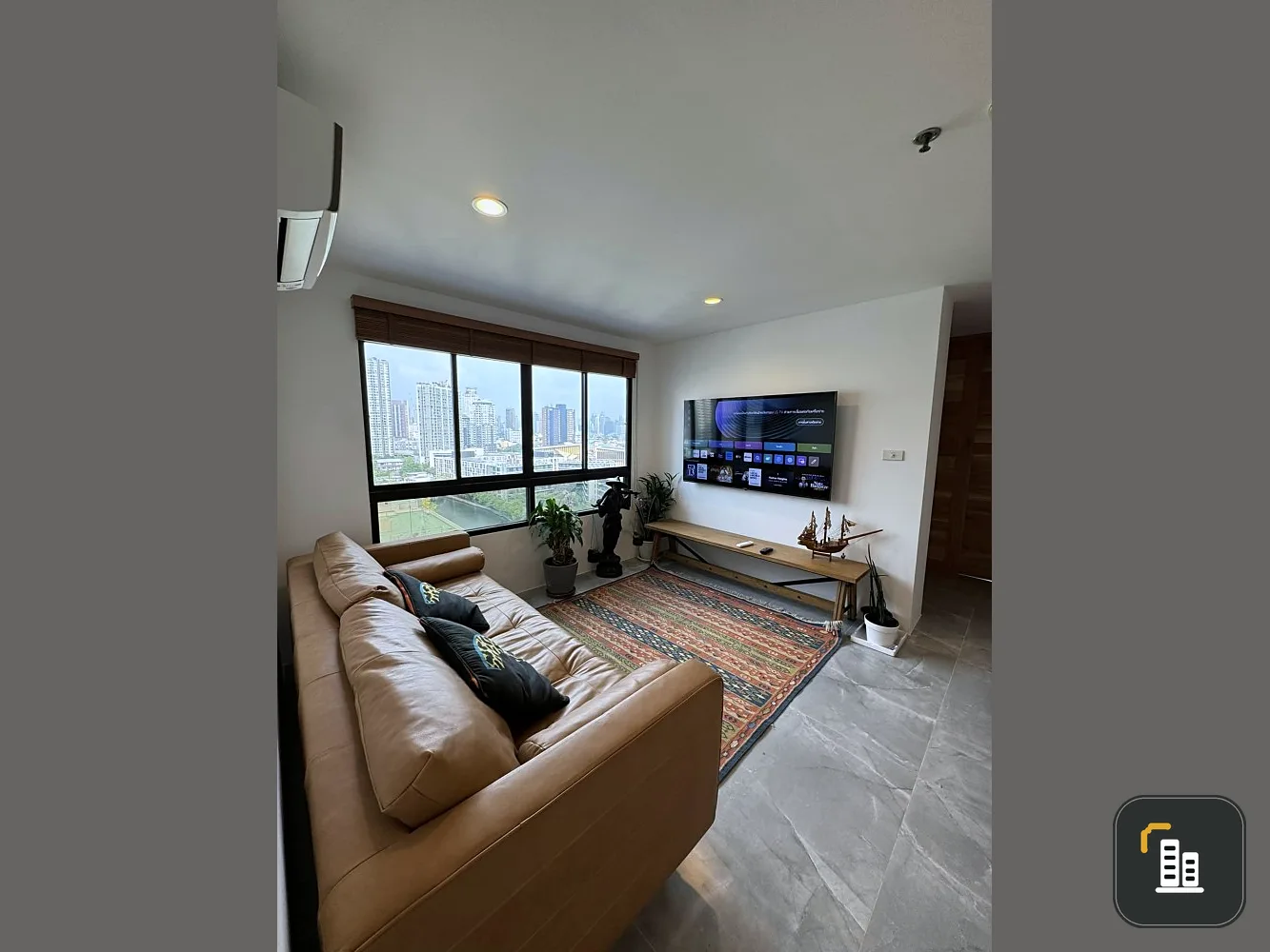 Condo for sale or rent, Lumpini Ville Sukhumvit 77, room ready to move in. Completely convenient here Just come and move in.
