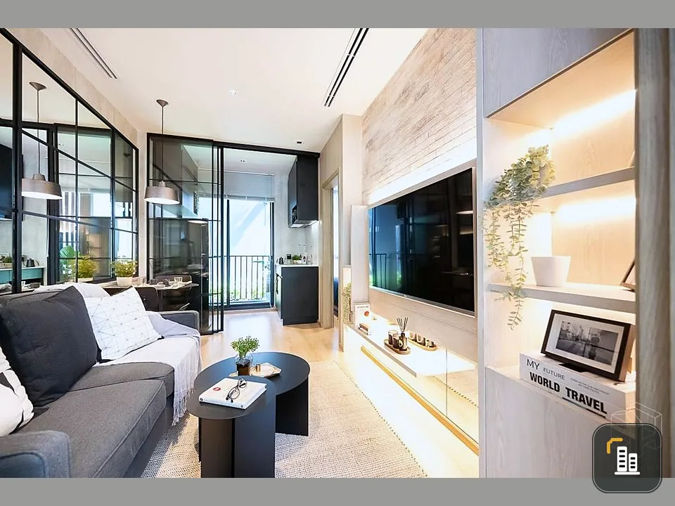 Condo for sale, Noble New District Arnine, 34th floor, no block view, great price. You must hurry and reserve it. Don't wait.