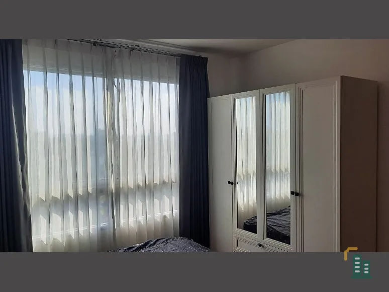 For sale: Plum Condo Nawamin, Building C, 7th floor, spacious room, fully furnished, ready to move in. Book now, don't miss it.