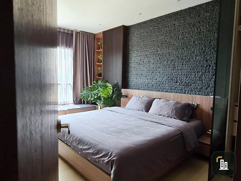 Great value for rent Supalai Veranda Rama 9, beautiful room, ready to move in, near MRT, very cheap price, book now