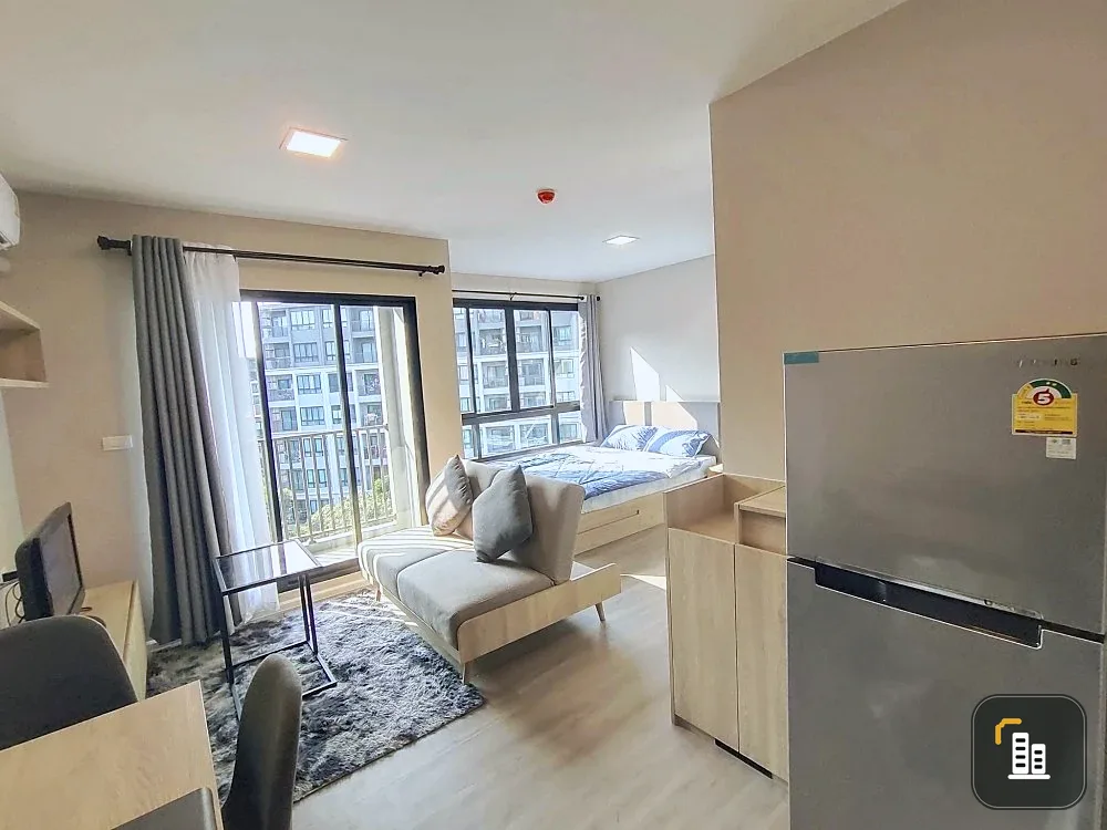 Urgent Sale!! D Condo Hideaway Rangsit Phase 4, 6th floor, Building B, swimming pool view, fully furnished, ready to move in! Don't miss out!!