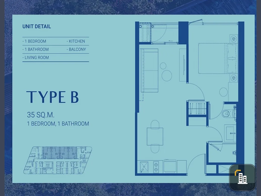 Selling down payment on Skyrise Avenue Sukhumvit 64, spacious room, river view, no view blocked, hurry and book now before you miss out.