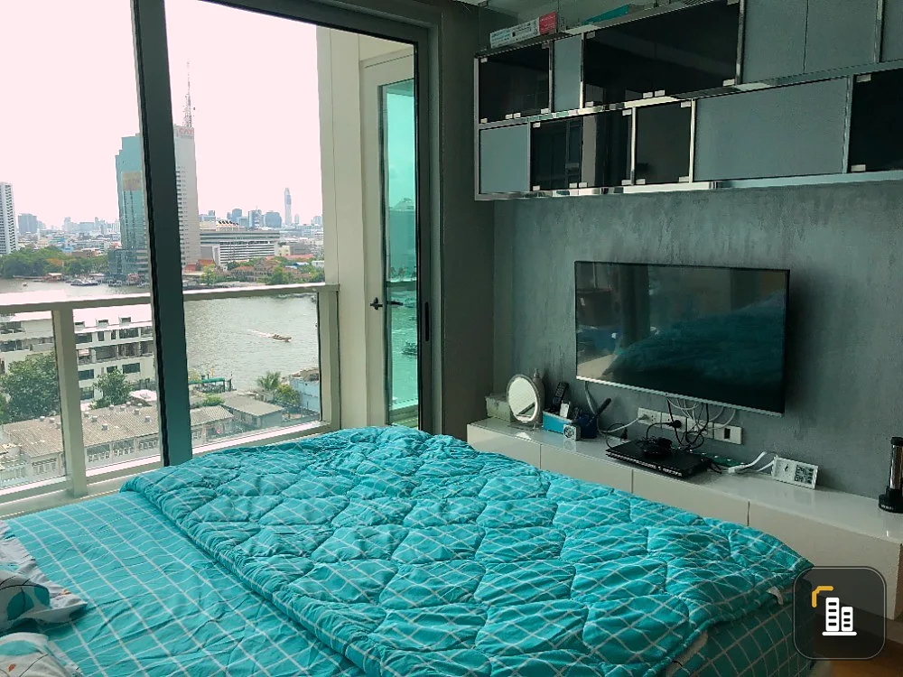 For rent!! The River Condo, 14th floor, river view, icon siam side, with awesome furniture, ready to move in, don't miss it!!