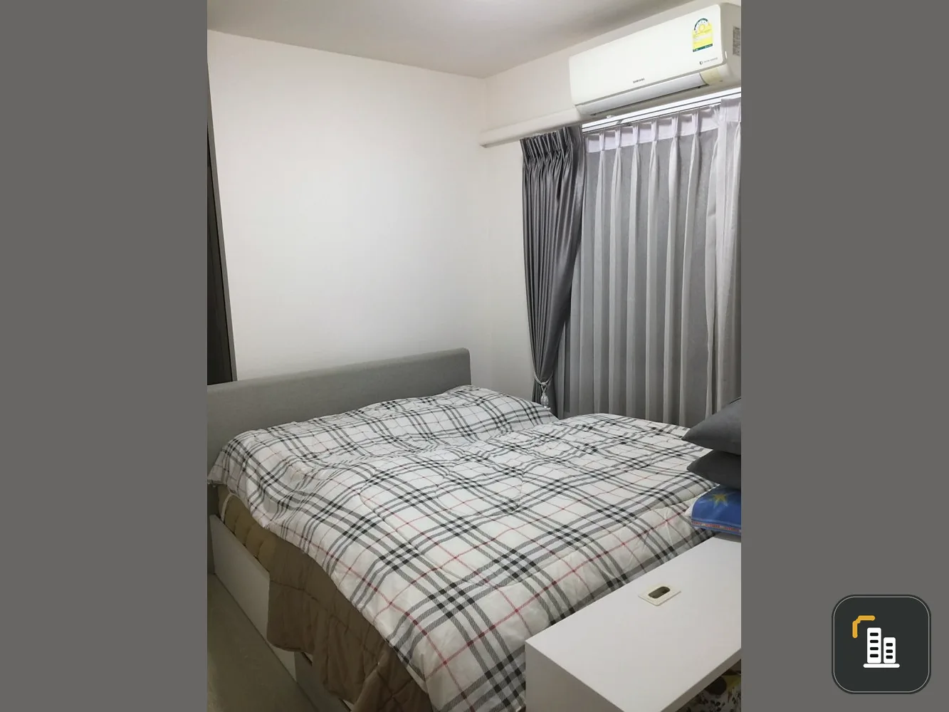 For rent: Grene Condo Don Mueang-Songprapha Phase 1, 2 bedrooms, 2 bathrooms, nice to live in, just drag your bags.
