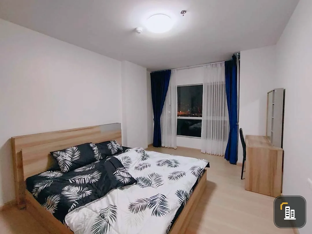 For rent, Supalai Veranda, Rama 9, with furniture and electrical appliances, ready to move in. If interested, hurry to reserve.