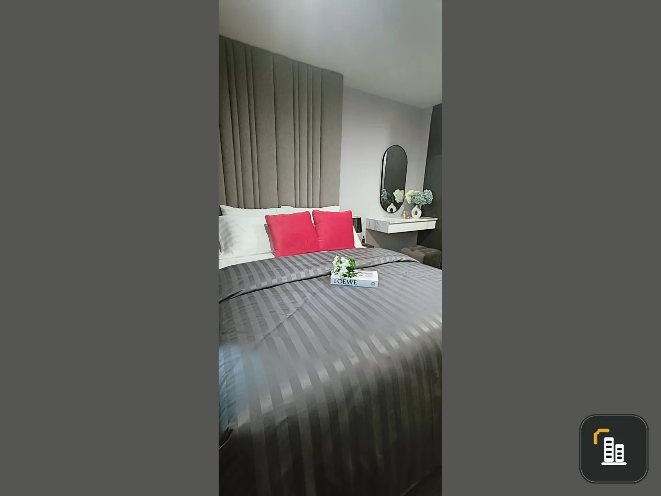 For rent, Ideo Chula Samyan, 30th floor, Mahanakhon building view, with nicely decorated Buit-In, don't make a big mistake if you reserve.