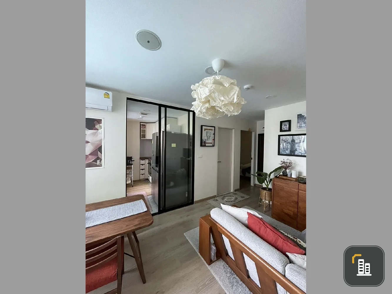For sale: The Cube Urban Sathorn-Chan, 3rd floor, corner room, swimming pool view, beautiful room, fully furnished, book now, urgent.
