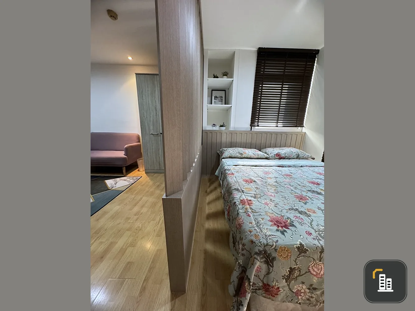 Urgent sale!! Condo The Link Sukhumvit 50, 6th floor, beautiful view, newly renovated room, reasonable price, convenient transportation, book now!!