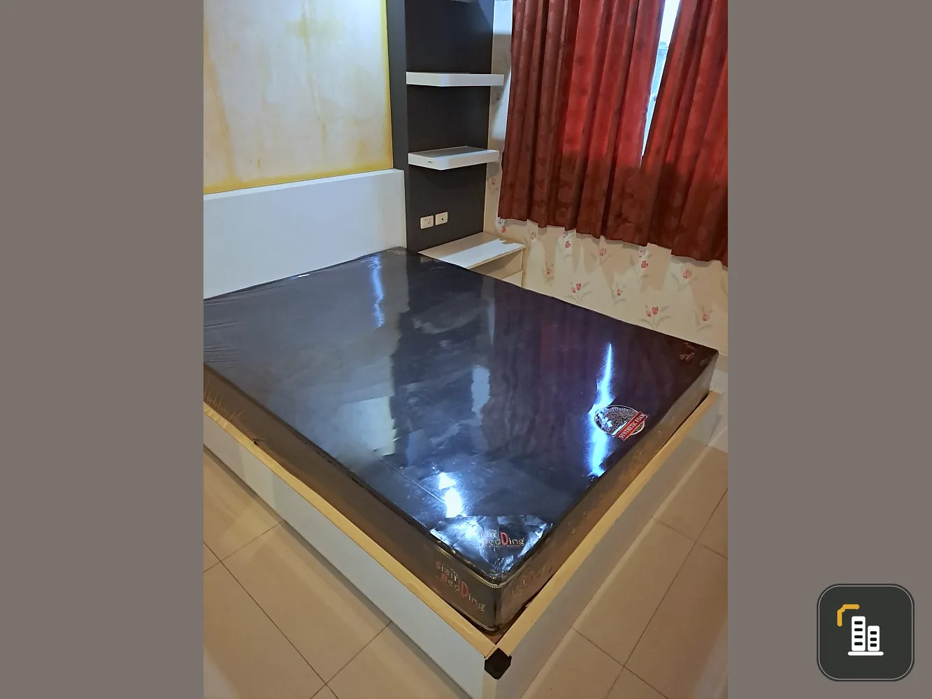 Condo for sale: The Time, 1 room, 1 bathroom, fully furnished + electrical appliances. Just drag one bag.
